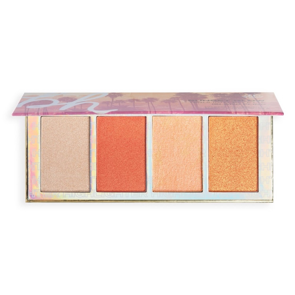 BH Los Angeles Sunset Glow Highlight‎ Palette in Island Fling